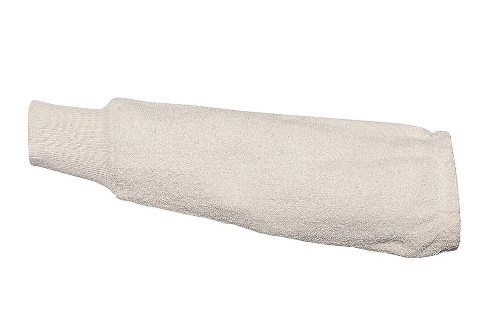 Jah TA 01 Arm schoner, Copribraccia Manica Spugna, Polsino in Maglia, Natura, 40 cm, 10 pezzi