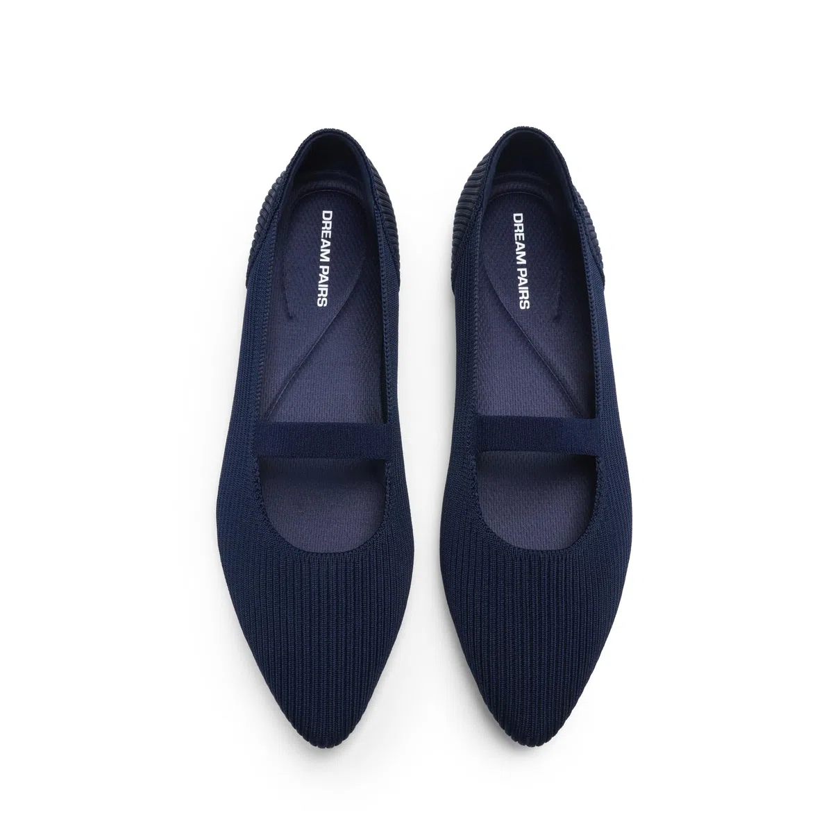 DREAM PAIRS Ballerine a Punta da Donna, Comode Eleganti Mary Jane per Il Lavoro in Ufficio