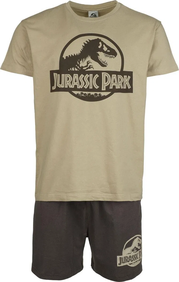 Jurassic Park Logo Uomo Pigiama Multicolore Regular Relaxed