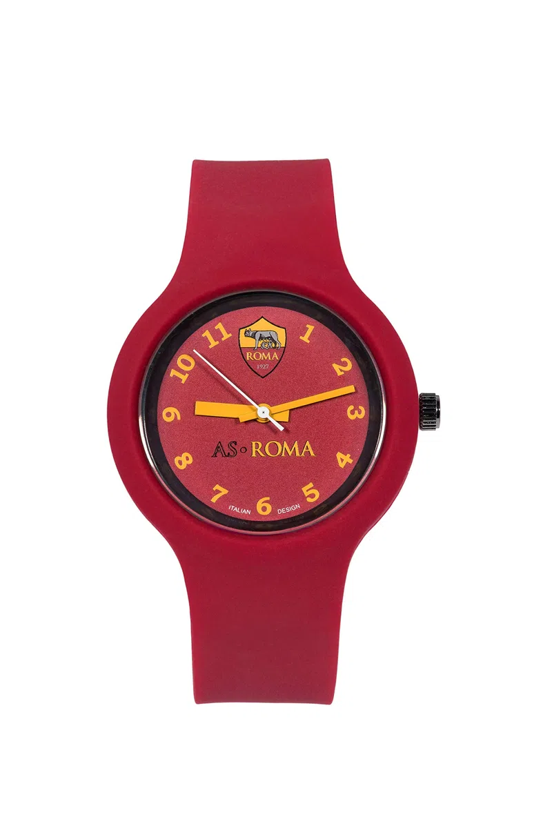 AS Roma One Orologio da Polso, Unisex – Adulto, Bordeaux, One Size
