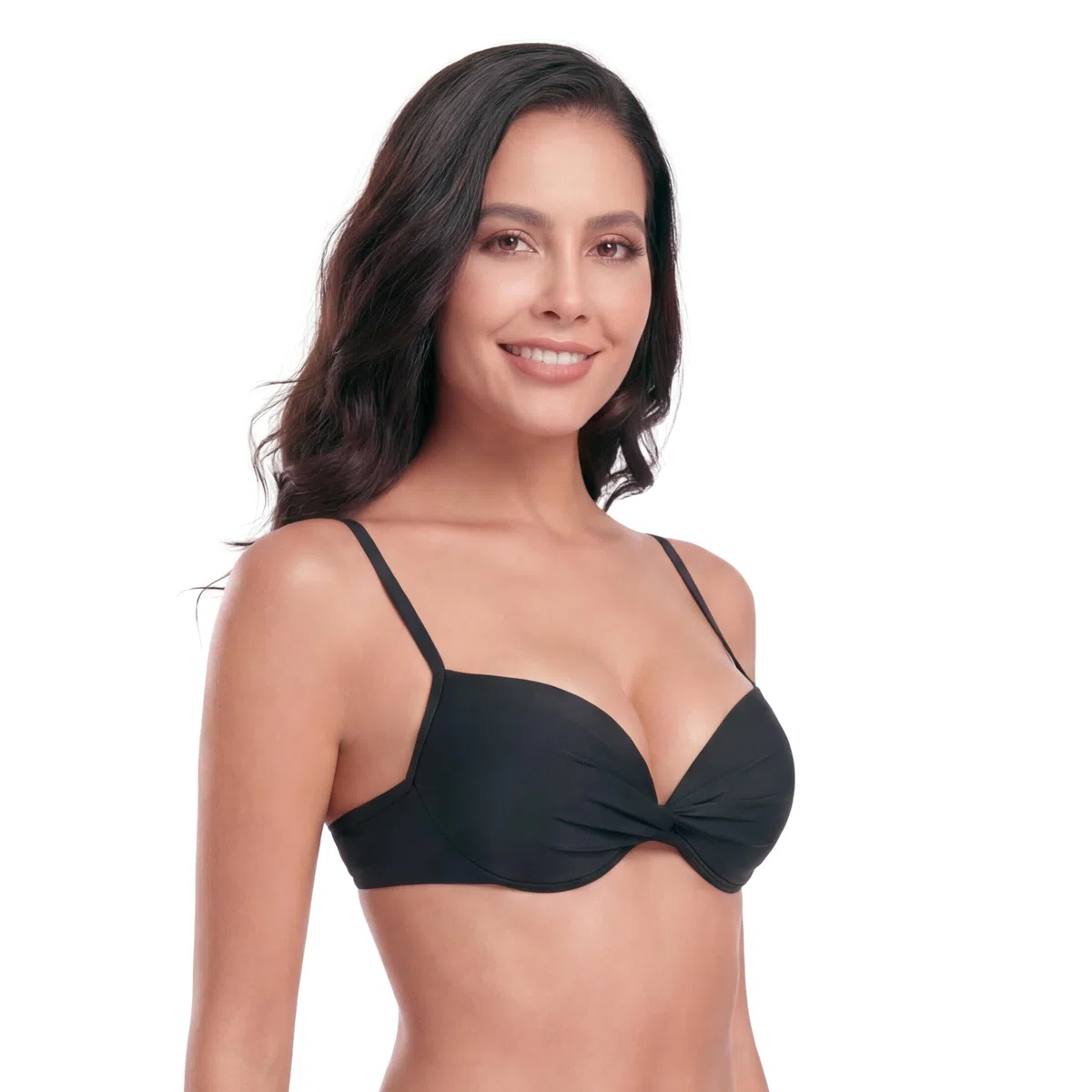 RELLECIGA Reggiseno Bikini Top Donna Push Up con Ferretto Imbottito Spalline Regolabili