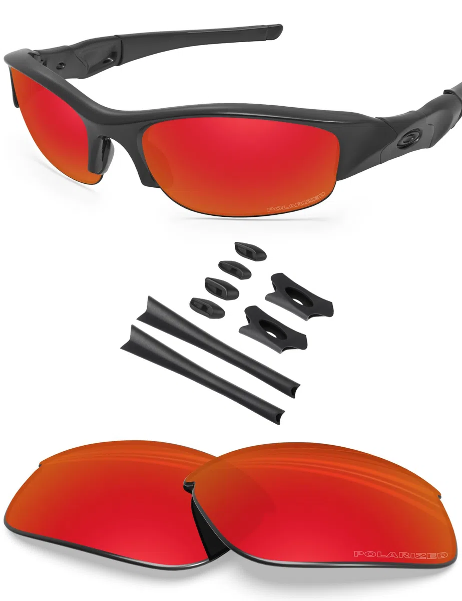 BlazerBuck Lenti di ricambio polarizzate anti-sale per Oakley Flak Jacket