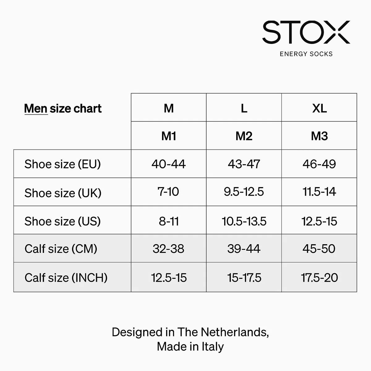 STOX Energy Socks, Calzini sportivi da uomo, classe di compressione, 23-32 mmHg, plantare imbottito, calze a compressione, calze sportive a compressione, calze a compressione