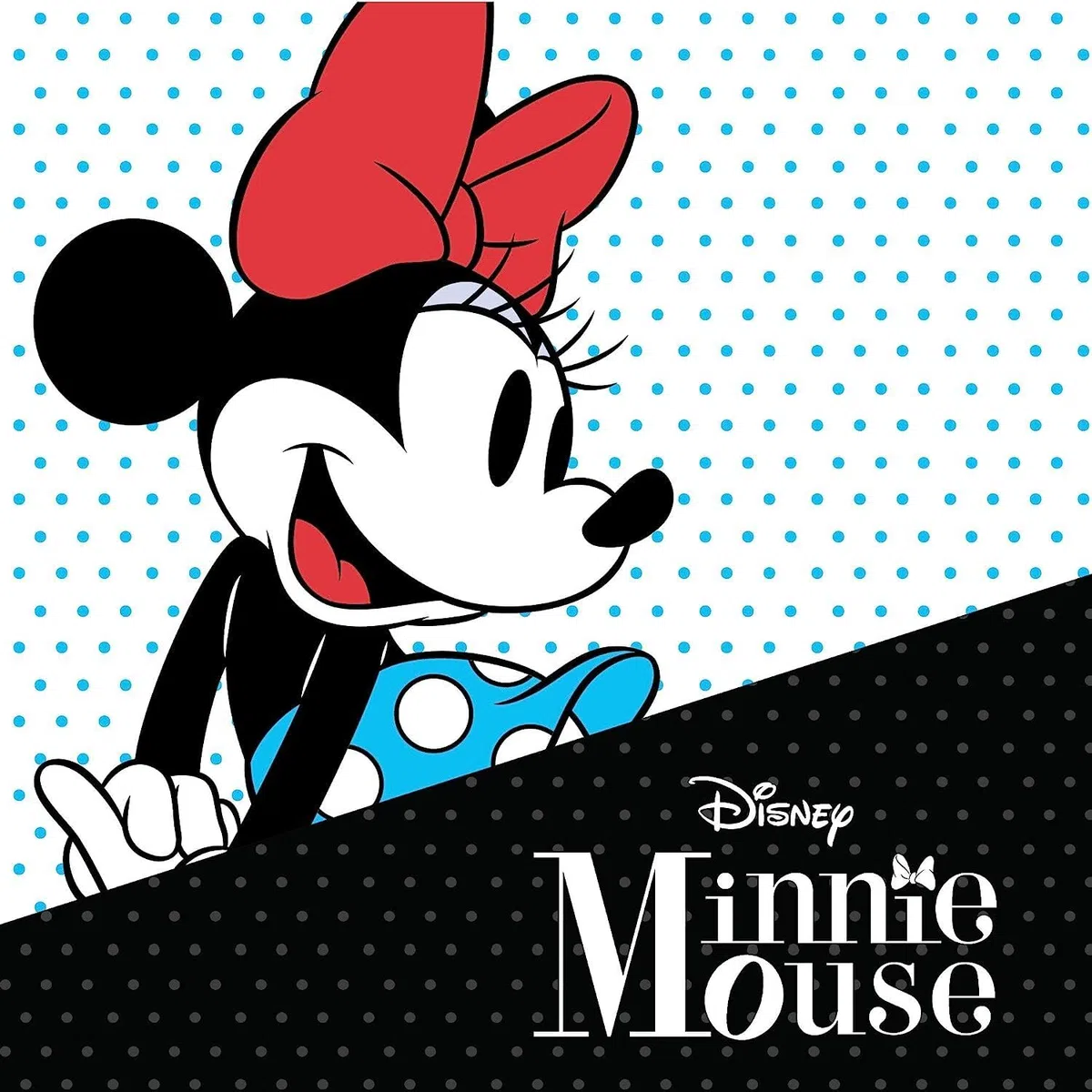 Orecchini Disney Minnie, Acciaio Inossidabile con Zirconi per Bambini e Bambine, Gioielli Disney