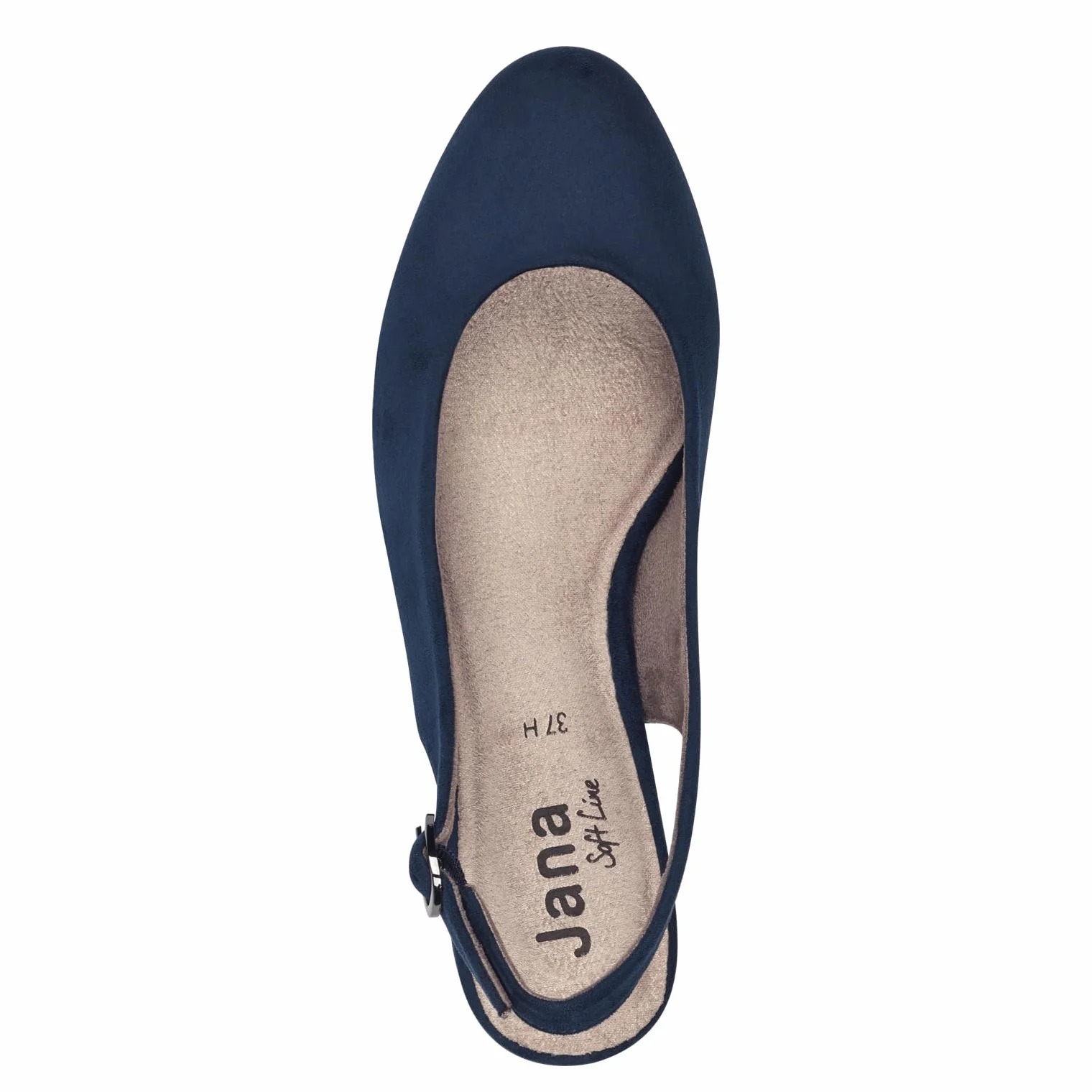 Jana Décolleté Slingback da Donna con Cinturino Regolabile Vegan