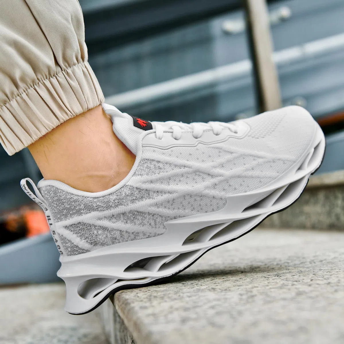 Scarpe Uomo Donna Sneakers Air Running Sportive Outdoor Fitness Trainers 38-46EU
