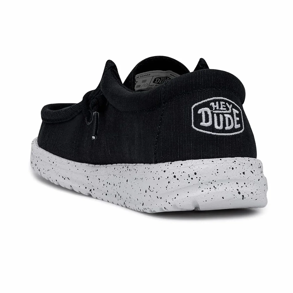 Hey Dude Wally Youth Slub Canvas, Moccasin Bambini e Ragazzi