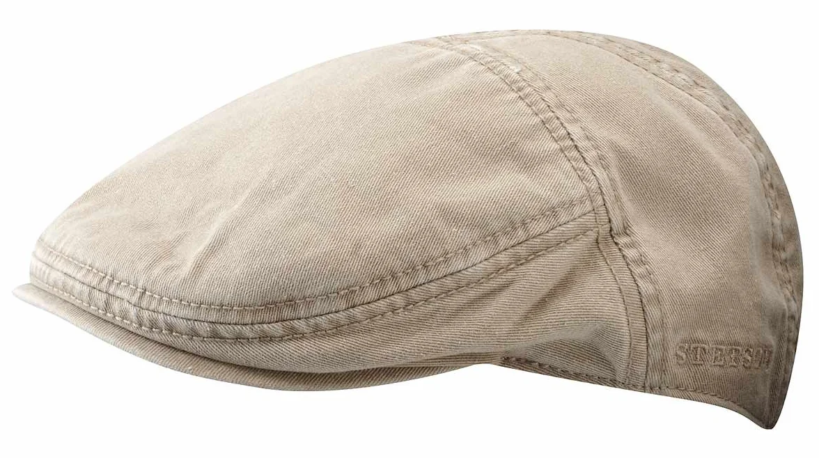 Stetson Paradise Coppola Uomo Berretto Piatto Cotone Protezione UV40 Estate Inverno