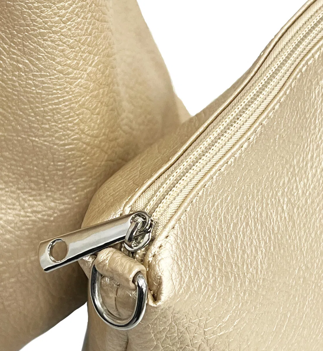 ANGELO Borsa a Spalla da Donna in Pelle PU, Borsa a Sacca 2in1 con Pochette e Tracolla Rimovibile, Hobo Tote Elegante Grande Capienza, per Lavoro, Ufficio, Università, Viaggio