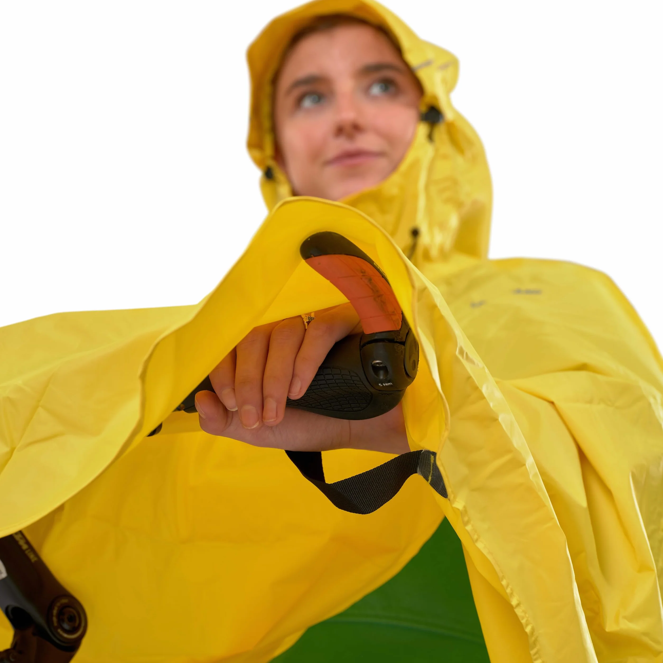 LOWLAND OUTDOOR Fahrradregenponcho Poncho impermeabile per bicicletta Unisex - Adulto (Pacco da 1)