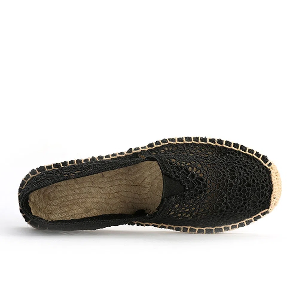 Alexis Leroy Origine Canvas Flat Espadrillas Donna