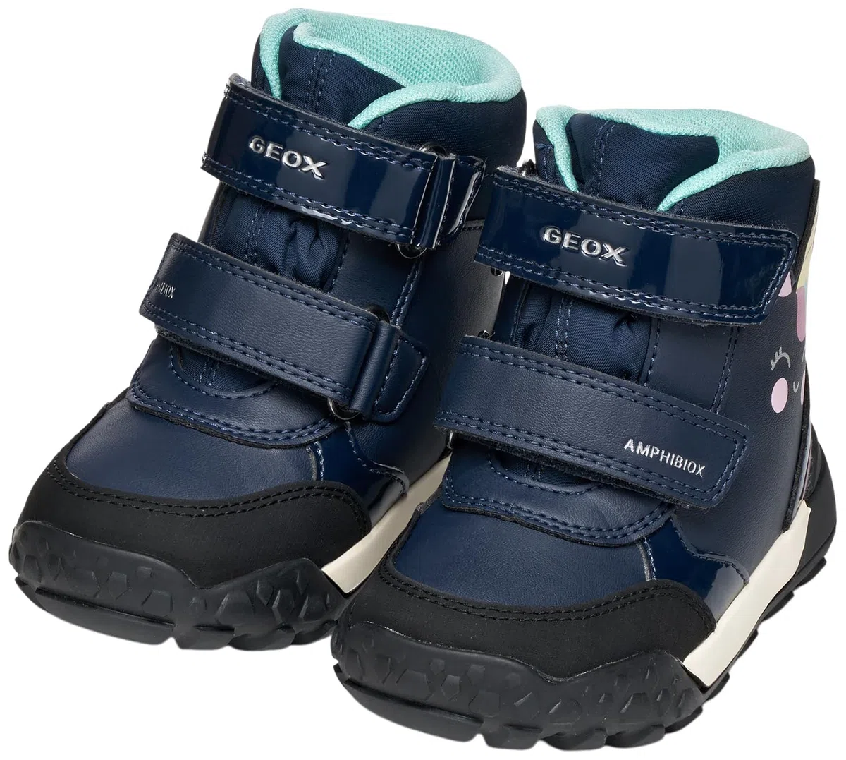Geox B Trekkyup Girl B Ab Stivale alla cavigliaBimba 0-24