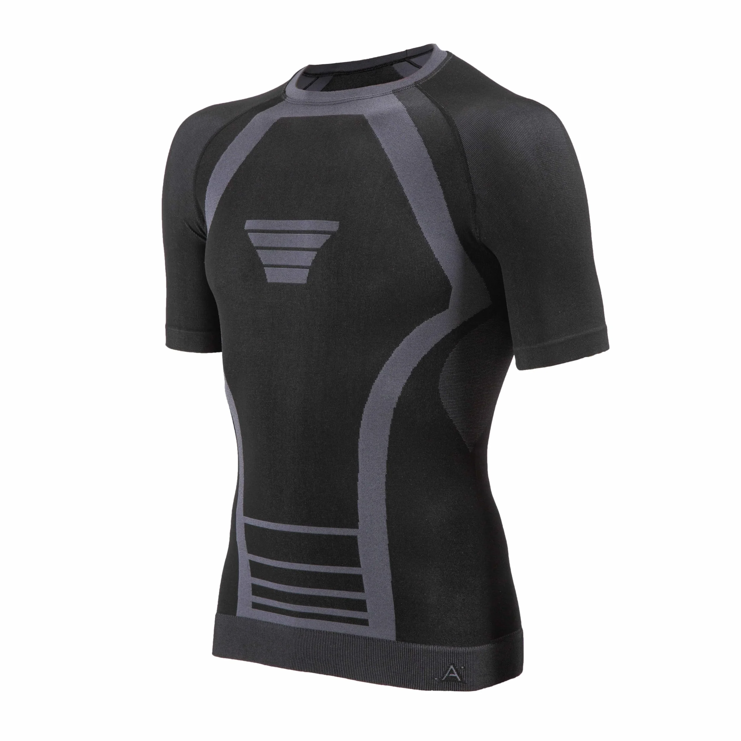 Risalti Maglia Termica Uomo e Donna Extreme Unisex - Intimo Termico Manica Corta Traspirante, Abbigliamento Termico Tecnico Invernale Senza Cuciture - Made in Italy
