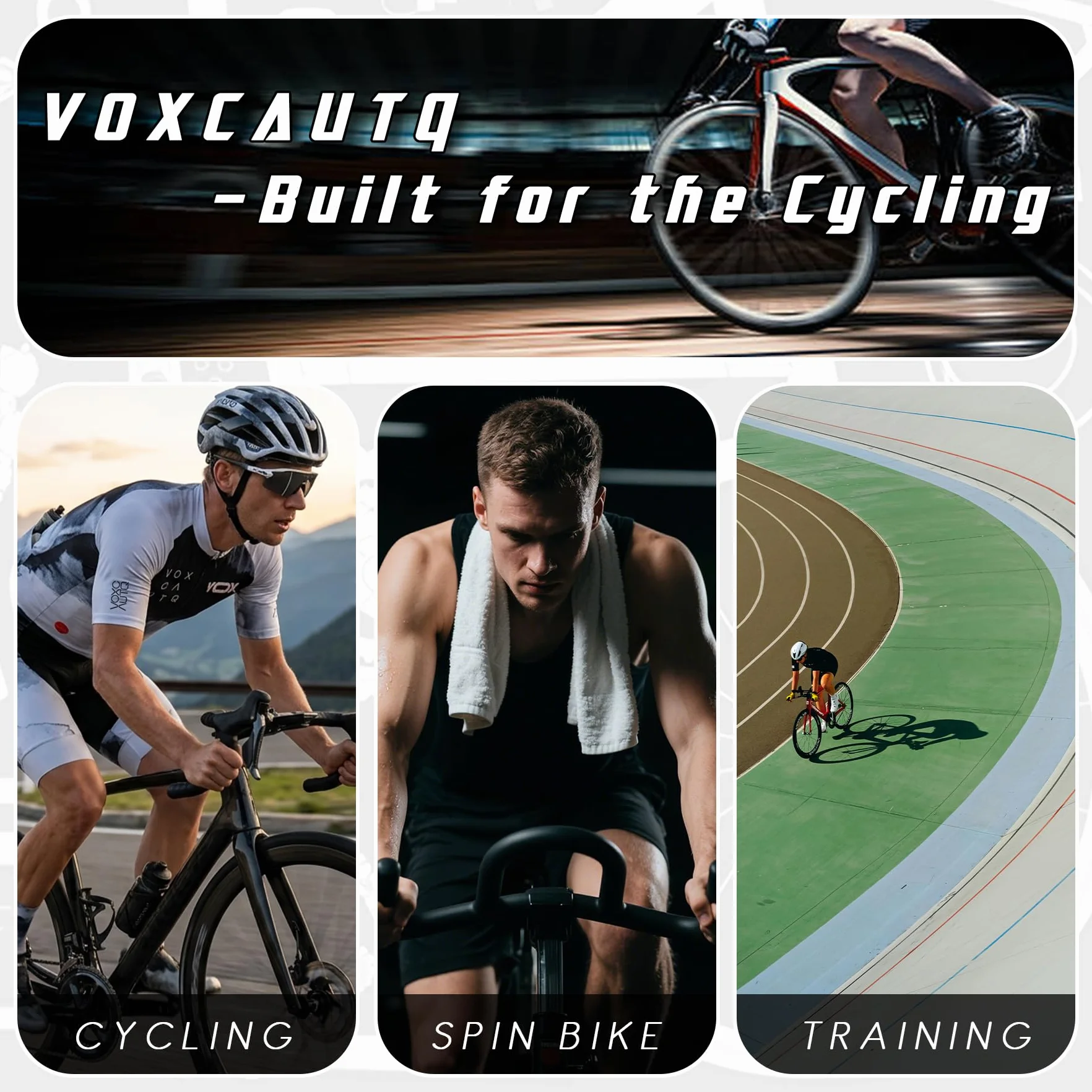 Tuta da Triathlon a Maniche Corte da Uomo,Ciclismo Body Skinsuit All'aperto Sportswear Abbigliamento Triathlon per Nuoto/Corsa/Ciclismo+Polarizzati Occhiali da Ciclismo...