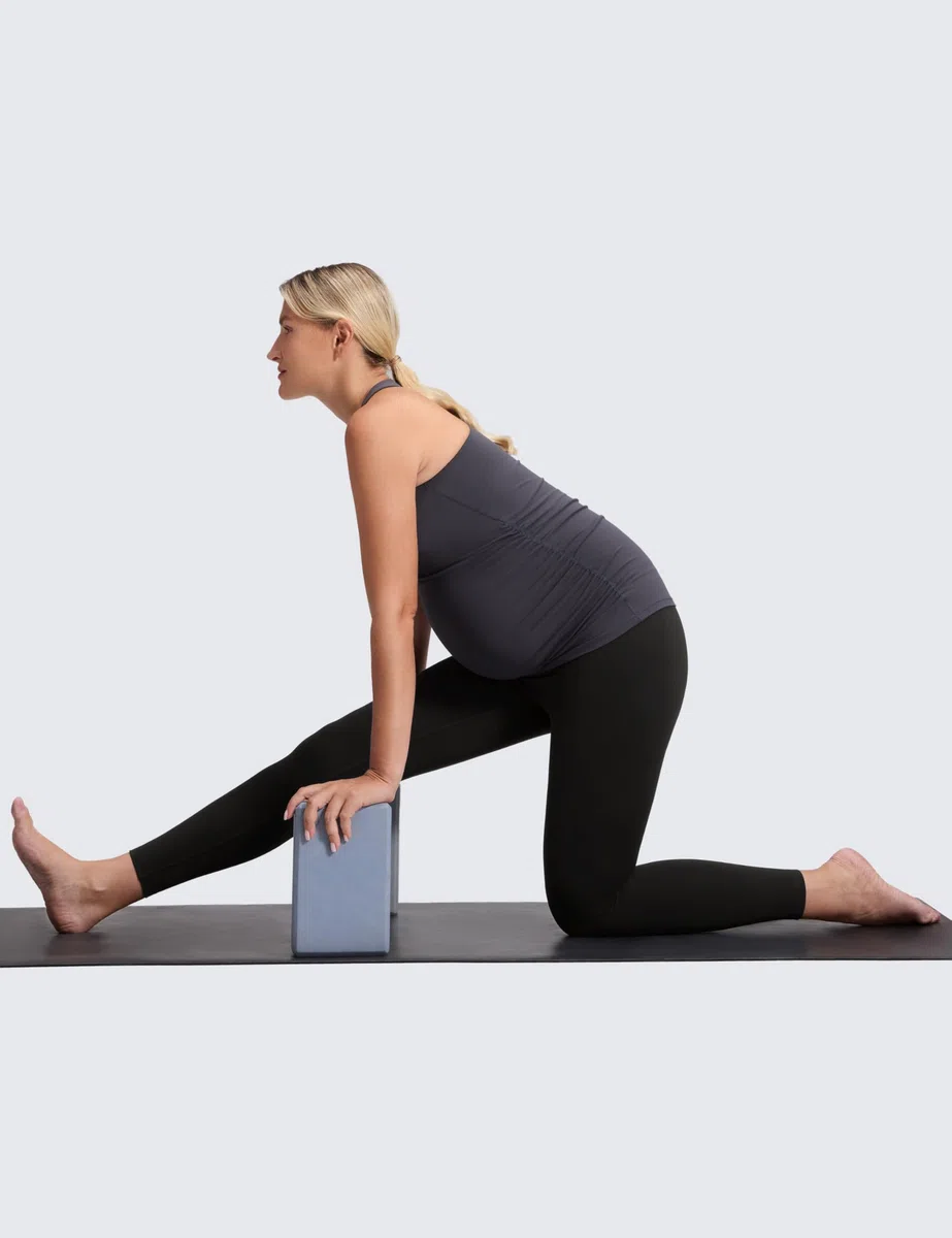 CRZ YOGA Butterluxe Leggings Premaman sopra la Pancia 64/71cm - Leggings Morbidi per la Gravidanza