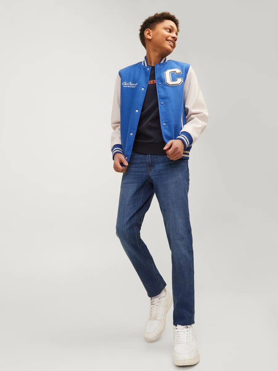JACK & JONES Junior Slim Fit Jeans Jjiglenn Jjoriginal CB 814 Noos Jnr Slim Fit Jeans Junior