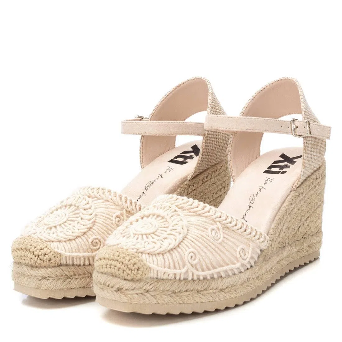 XTI - Sandali con zeppa Donna - Calzature comode e versatili - Moda casual