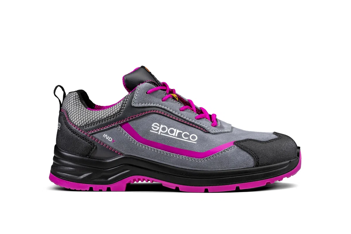 Sparco - Indy ESD S3S SR FO LG - Scarpe Antinfortunistiche Uomo Donna - Scarpe da Lavoro Antiscivolo e Resistenti - Calzature di Sicurezza Adatte ad Ogni Condizione di Lavoro