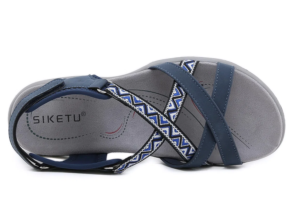 Meik Mangni Sandali Sportivi Donna Sandali Estivi da Trekking Comode Sandali da Spiaggi Leggere Sandalo a Punta Aperta:36-41 EU