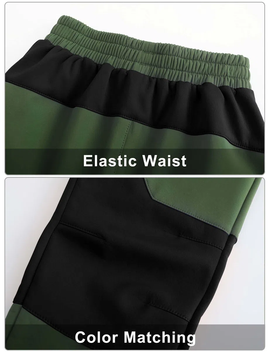 Pantaloni Neve Trekking Bambino Impermeabili Sci Pantaloni Sci Invernali Ragazze Pantaloni Escursionismo Pantaloni Traspirante da Softshell Invernali Pioggia