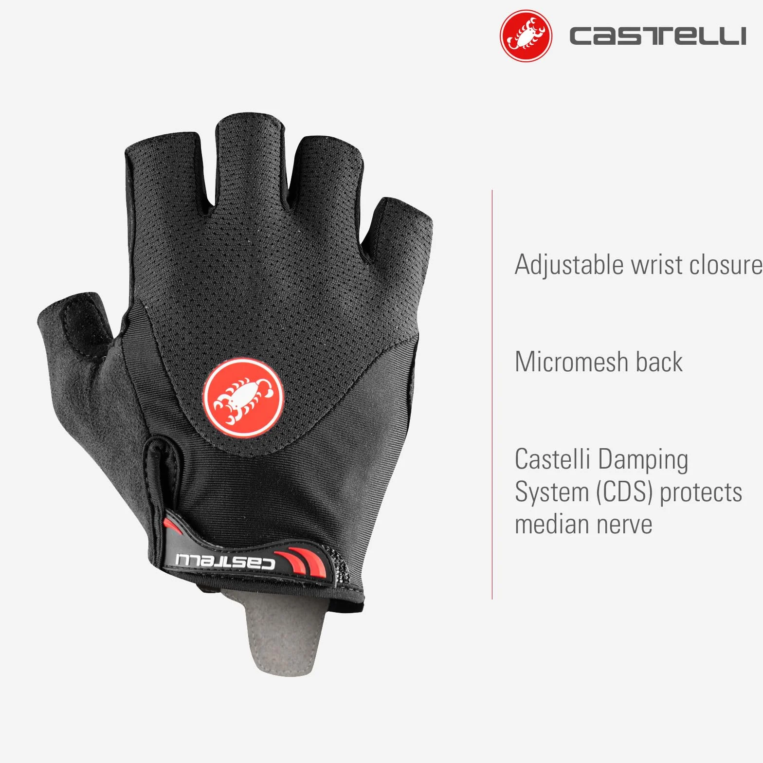 Castelli Arenberg Gel 2 Glove - Guanti Sportivi Unisex Adulto