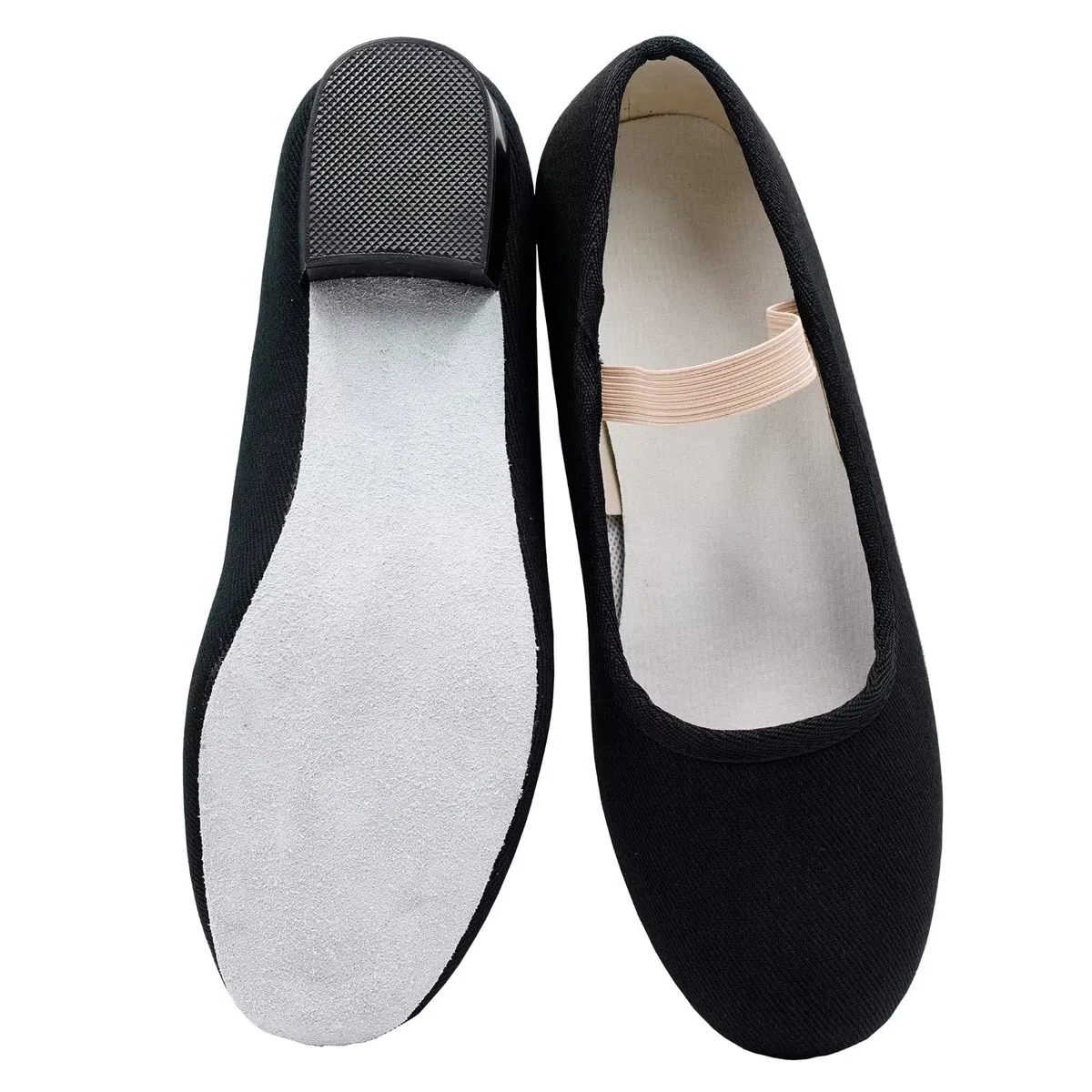 Scarpa Character,Donna 2.5CM Canvas Scarpa Carattere per Balletto