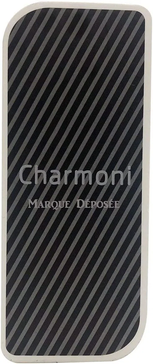 Charmoni - Custodia per libretto degli assegni lunga con tacco a sinistra - Protezione anti-RFID - 2 persiane - 9 scomparti per carte di credito in pelle di vacchetta, grigio, taglia unica, Classico