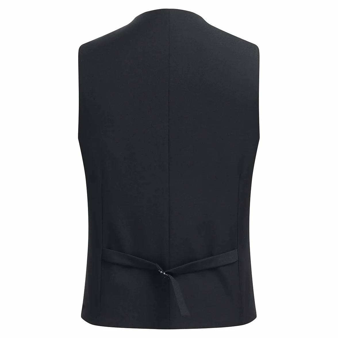 Allthemen Gilet da Uomo Gilet da Abito Doppiopetto Gilet da Uomo Western con Scollo Rotondo per Affari