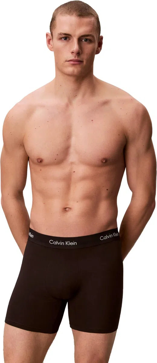 Calvin Klein Uomo Pantaloncini Boxer Confezione da 3 Boxer Brief Elasticizzati
