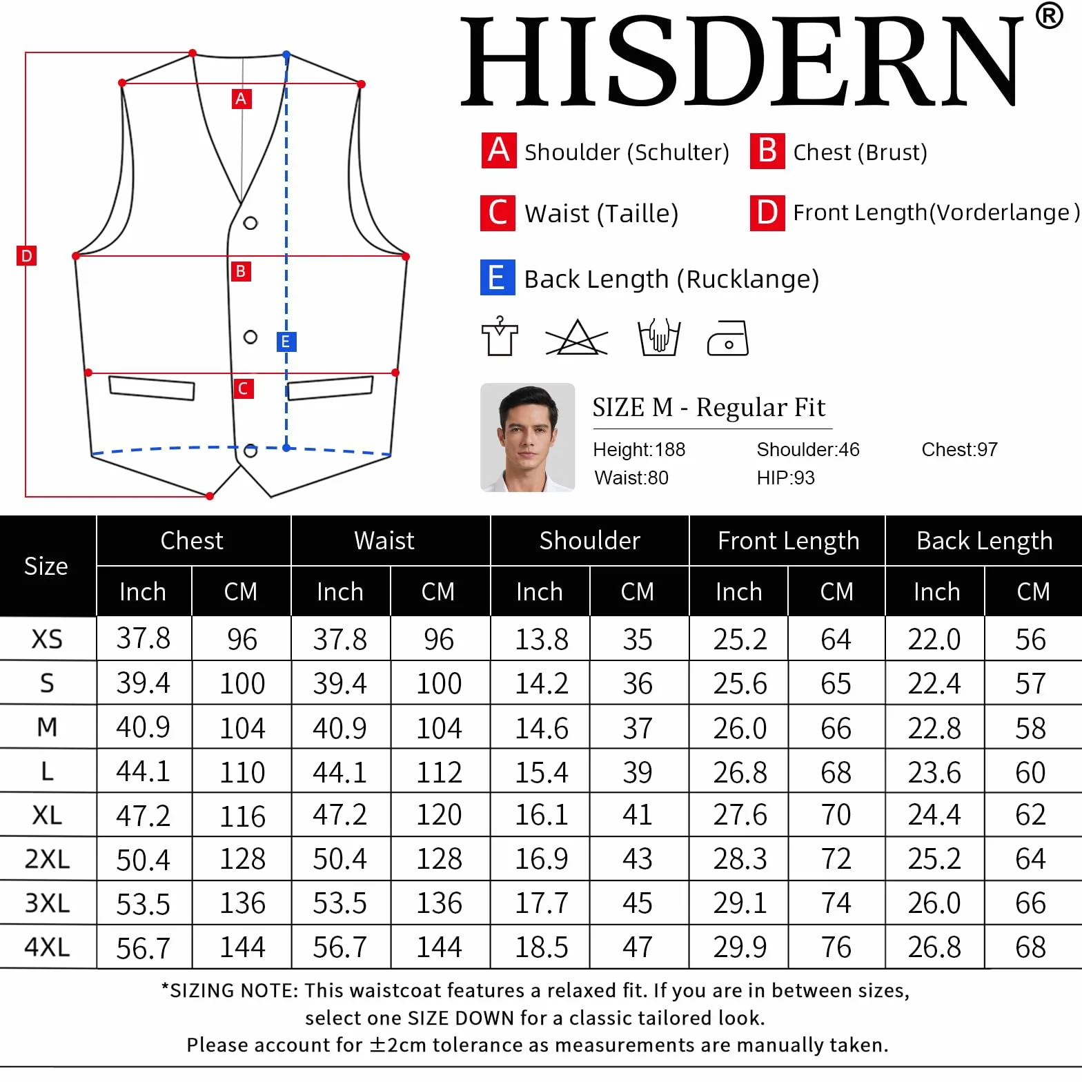 HISDERN Gilet Abito Uomo Formale Panciotto Uomo Elegante Classico Cotone Matrimonio Panciotti in Tinta Unita Con Tasche XS-4XL
