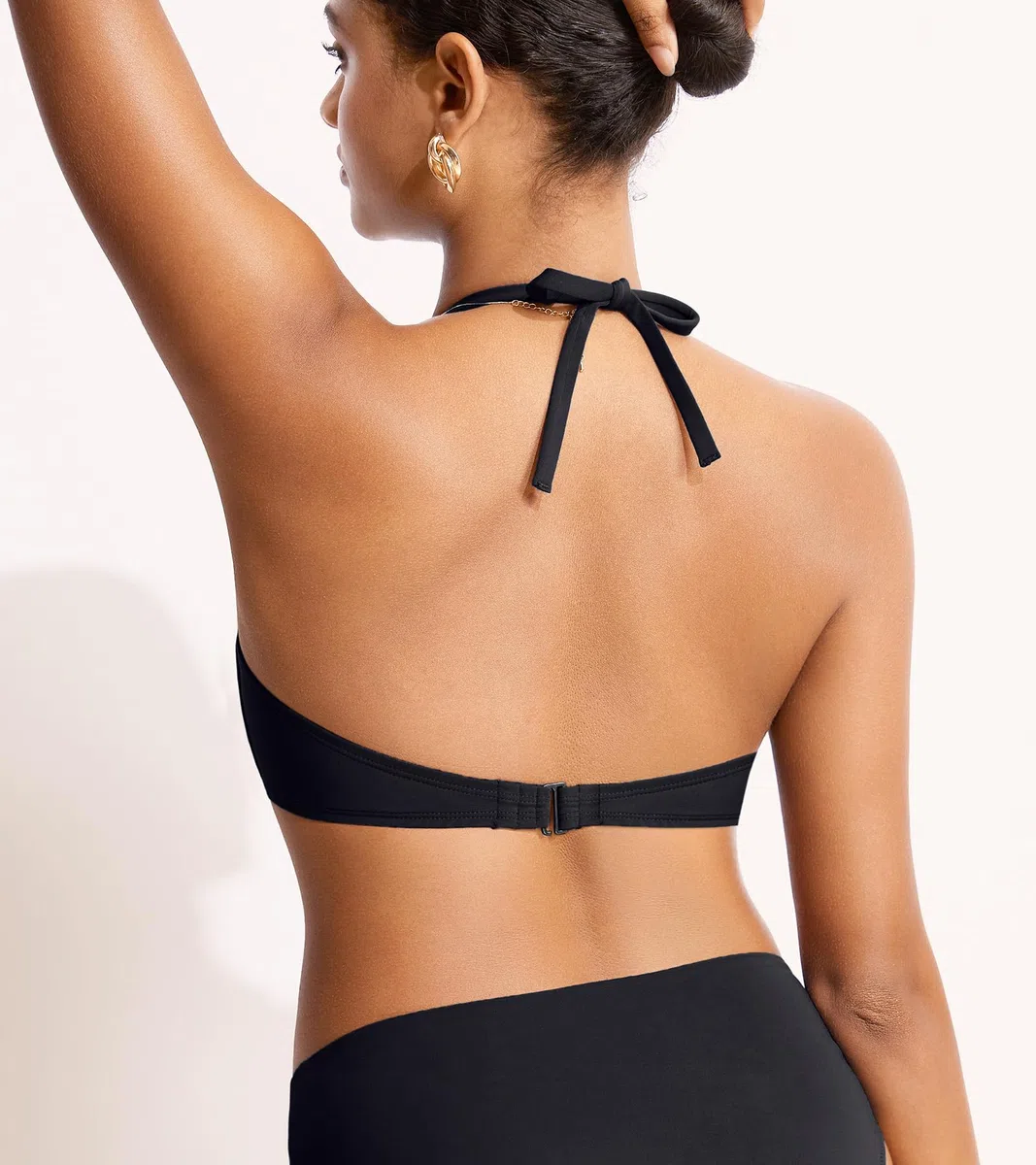 DOBREVA Bikini da Donna, Senza Spalline, Imbottito con Ferretto, Taglie Reggiseno