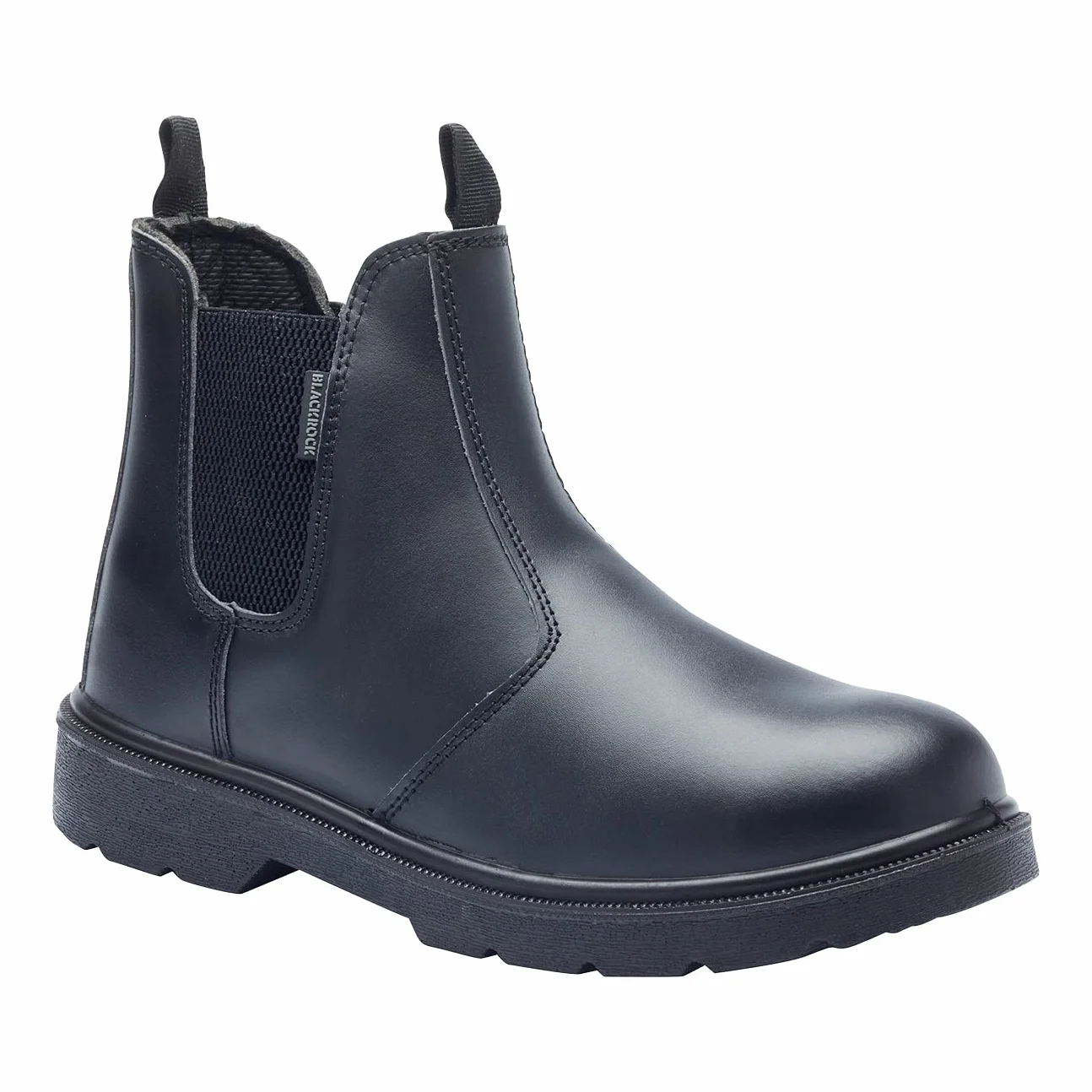 Blackrock Dealer Stivali di sicurezza da lavoro, Punta d'acciaio, Stivali Chelsea, Uomo Donna, Scarpe di sicurezza, Giardinaggio, Nero, Equitazione, Cantiere, Scarpe antiscivolo, Leggero