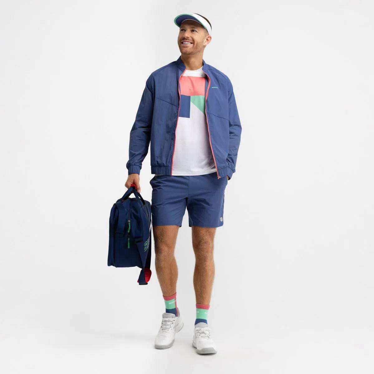 SIROKO - Pantaloncini da Padel Prism Blue
