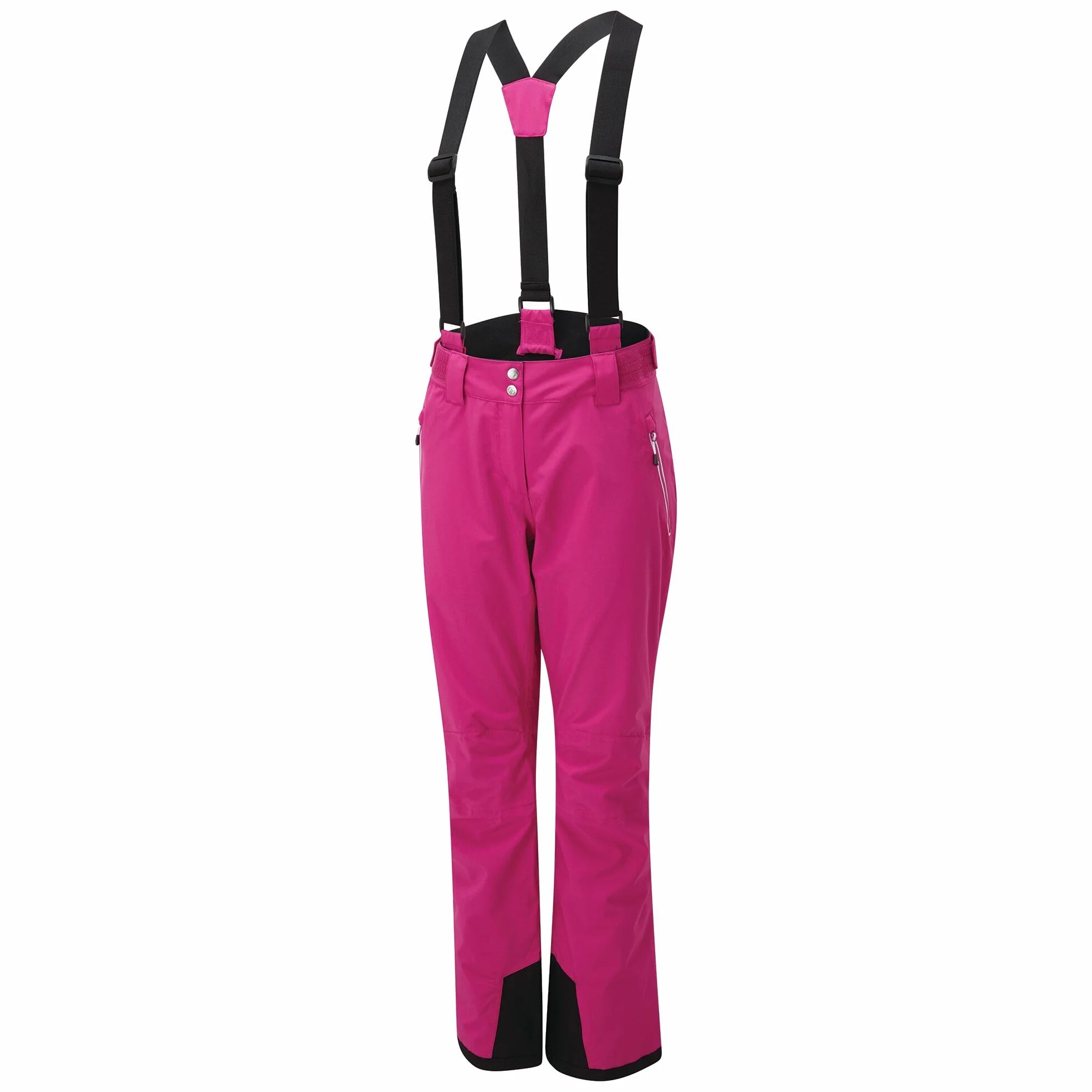 Dare 2B Salopette De Ski Imperméable Effused II, Pants Donna, Nero, FR : 2XL (Taille Fabricant : 18)