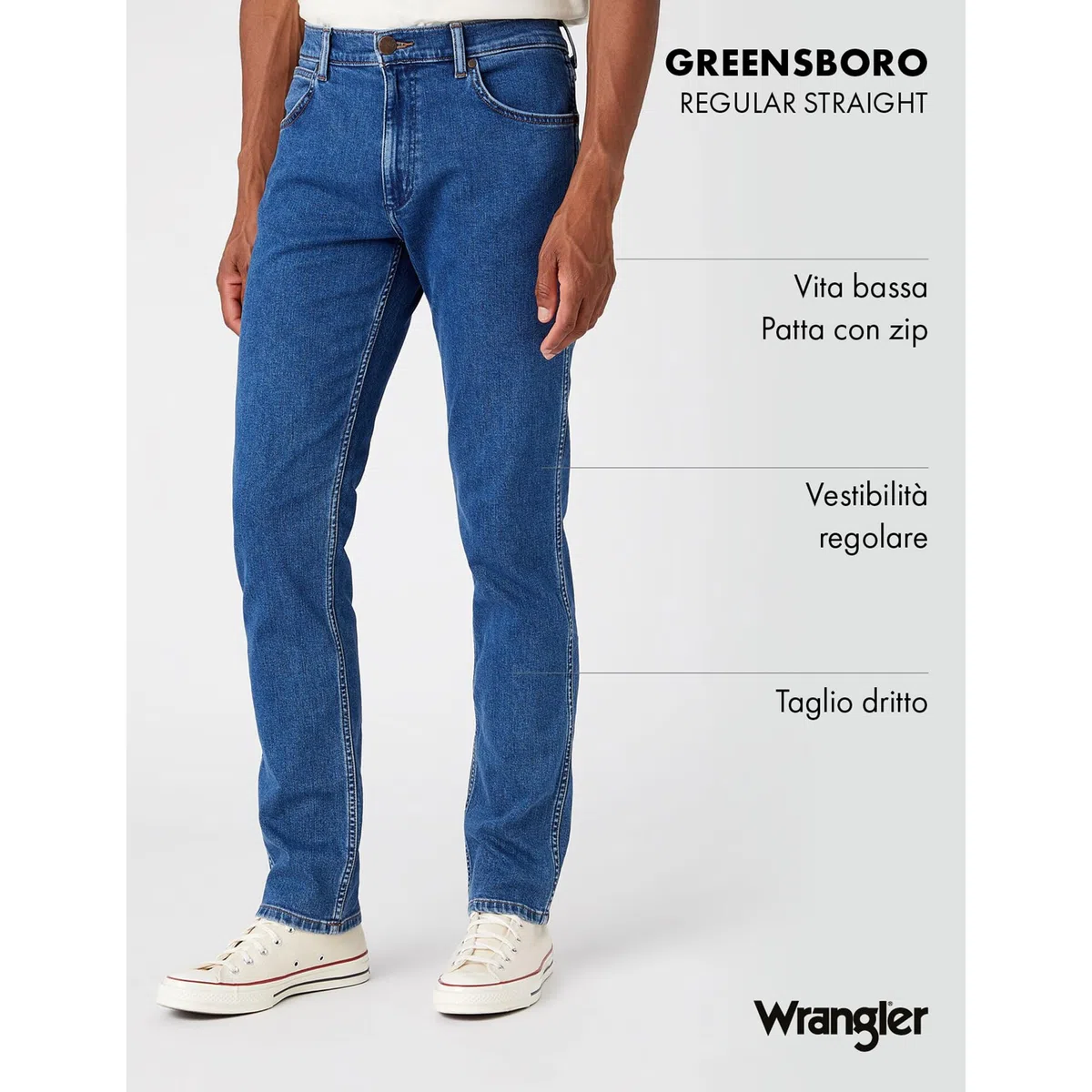 Wrangler - W15q, Jeans Uomo