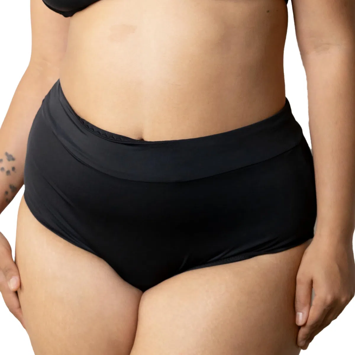 Ecowoman | Costume da Bagno Mestruale Donna | Flusso Medio | Costumi Assorbenti per Ciclo Mare | Costumi a Prova di Perdite e Anti-Odore