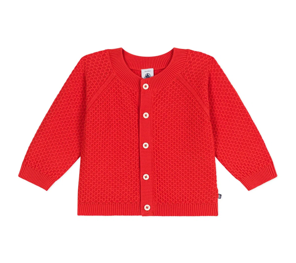 Petit Bateau Maglione Cardigan Bimba