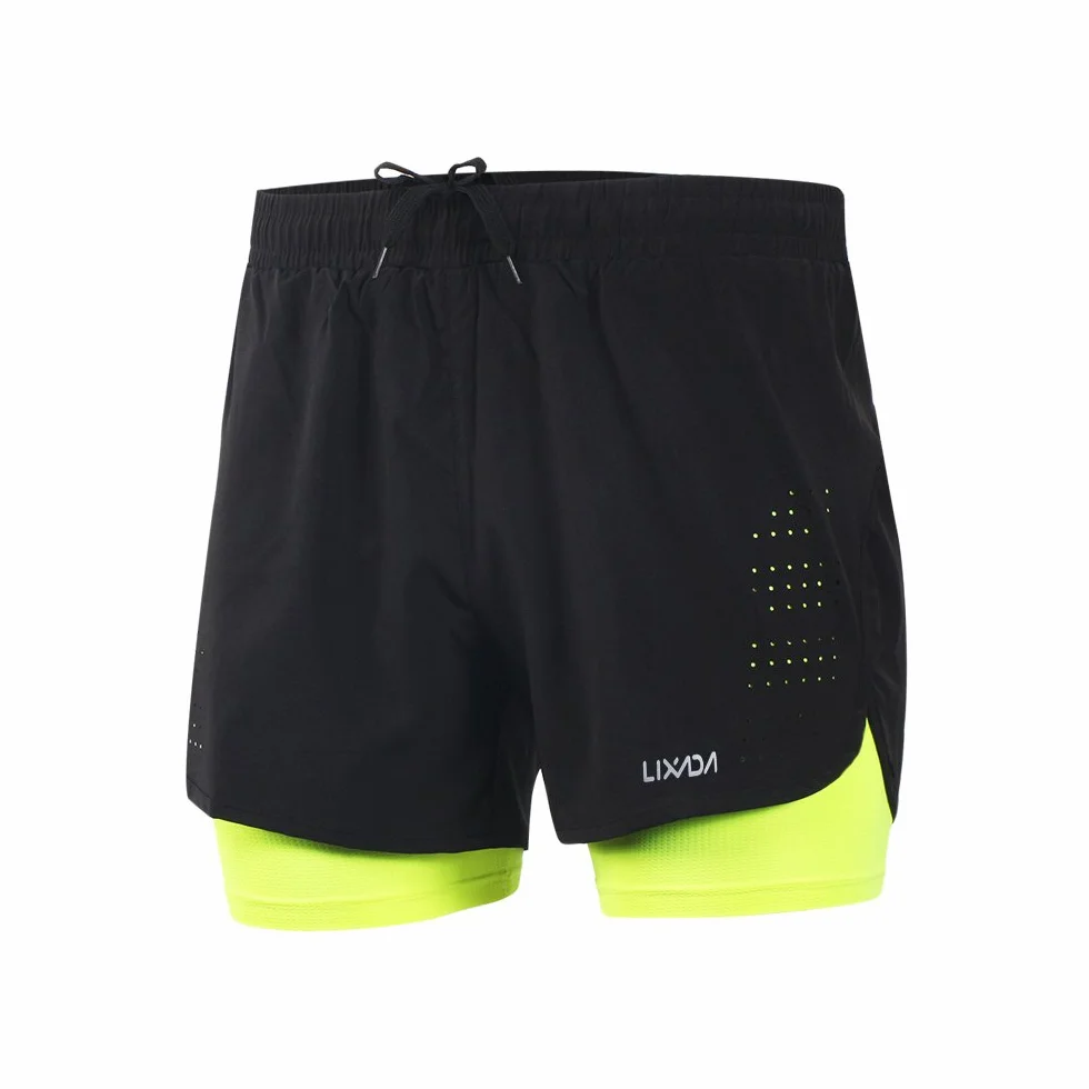 Lixada - Short De Course, Pantaloncini da Corsa Uomo