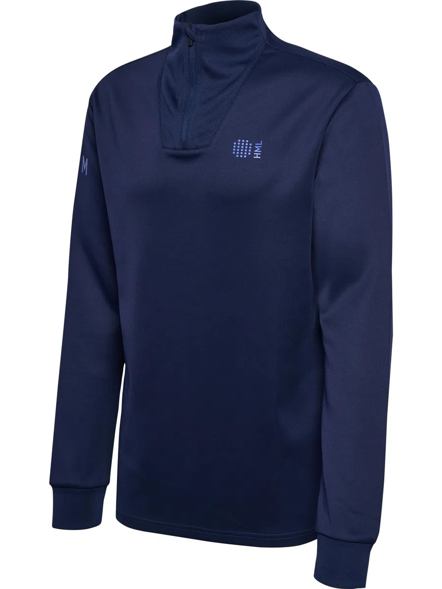 Hummel Hmlcourt Half Zip L/S Maglione Uomo