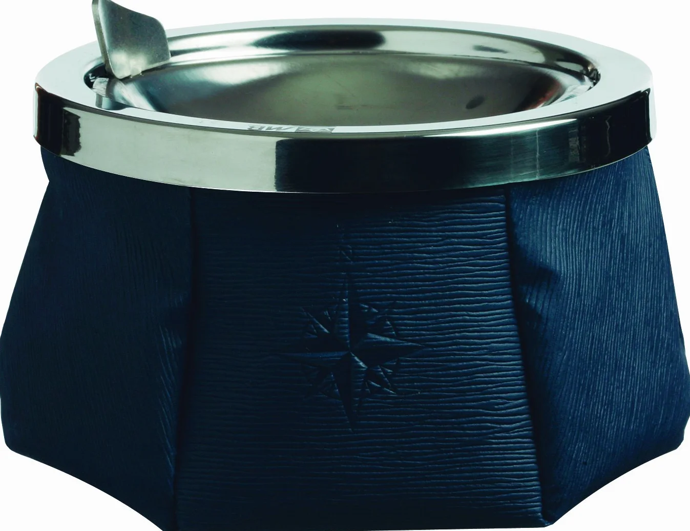 Marine Business 30101 Posacenere antivento, colore: Blu navy con design elegante, in acciaio inox, multicolore