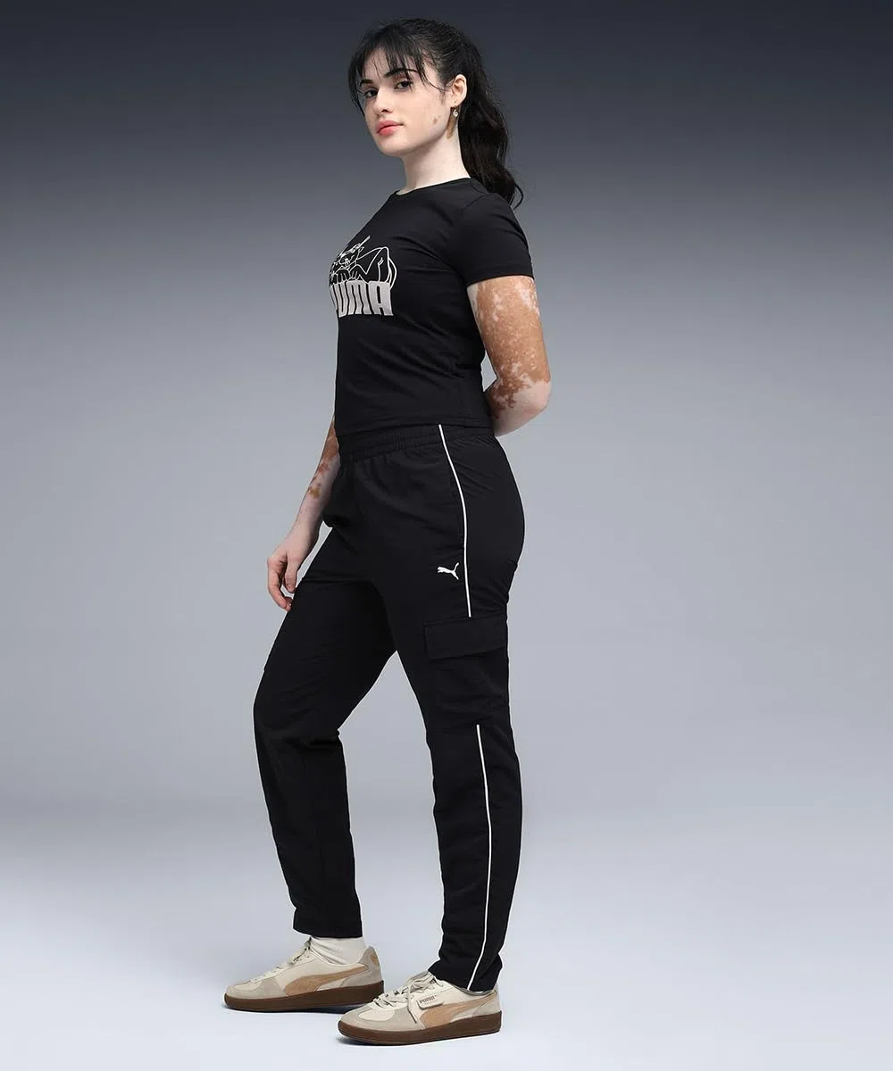 PUMA - Sport Woven Cargo Pants Op, Pantaloni in Tessuto Donna