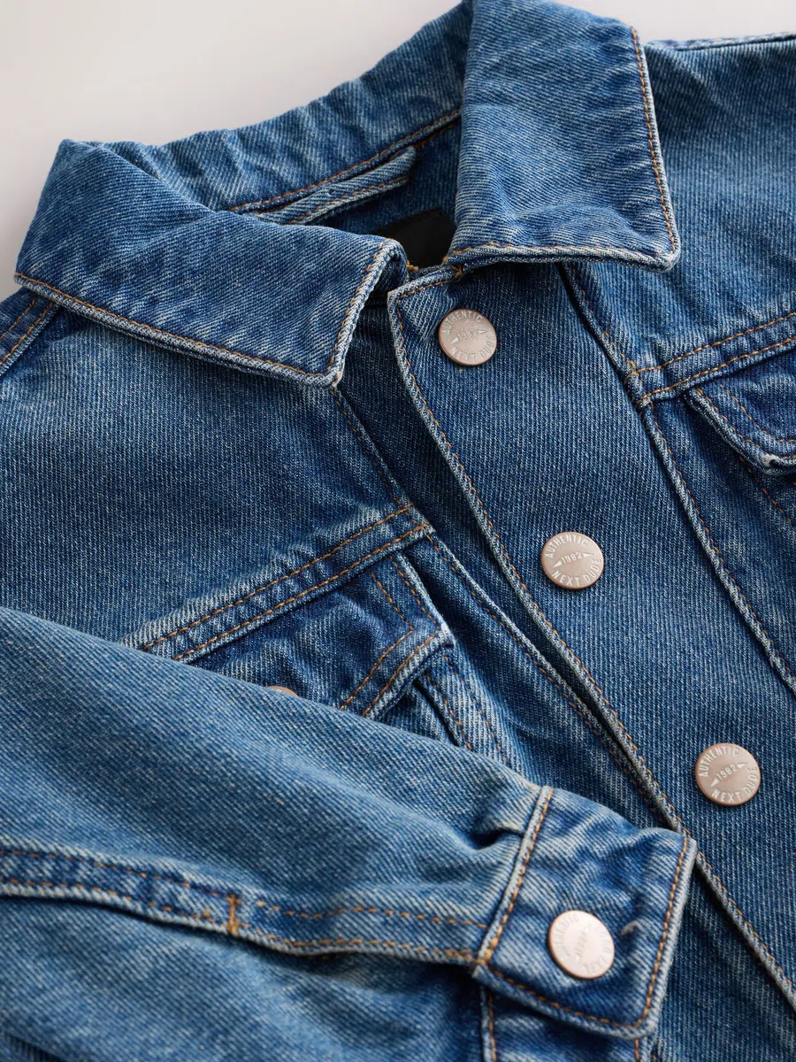 NEXT Ragazzo Giacca stile denim 100% cotone