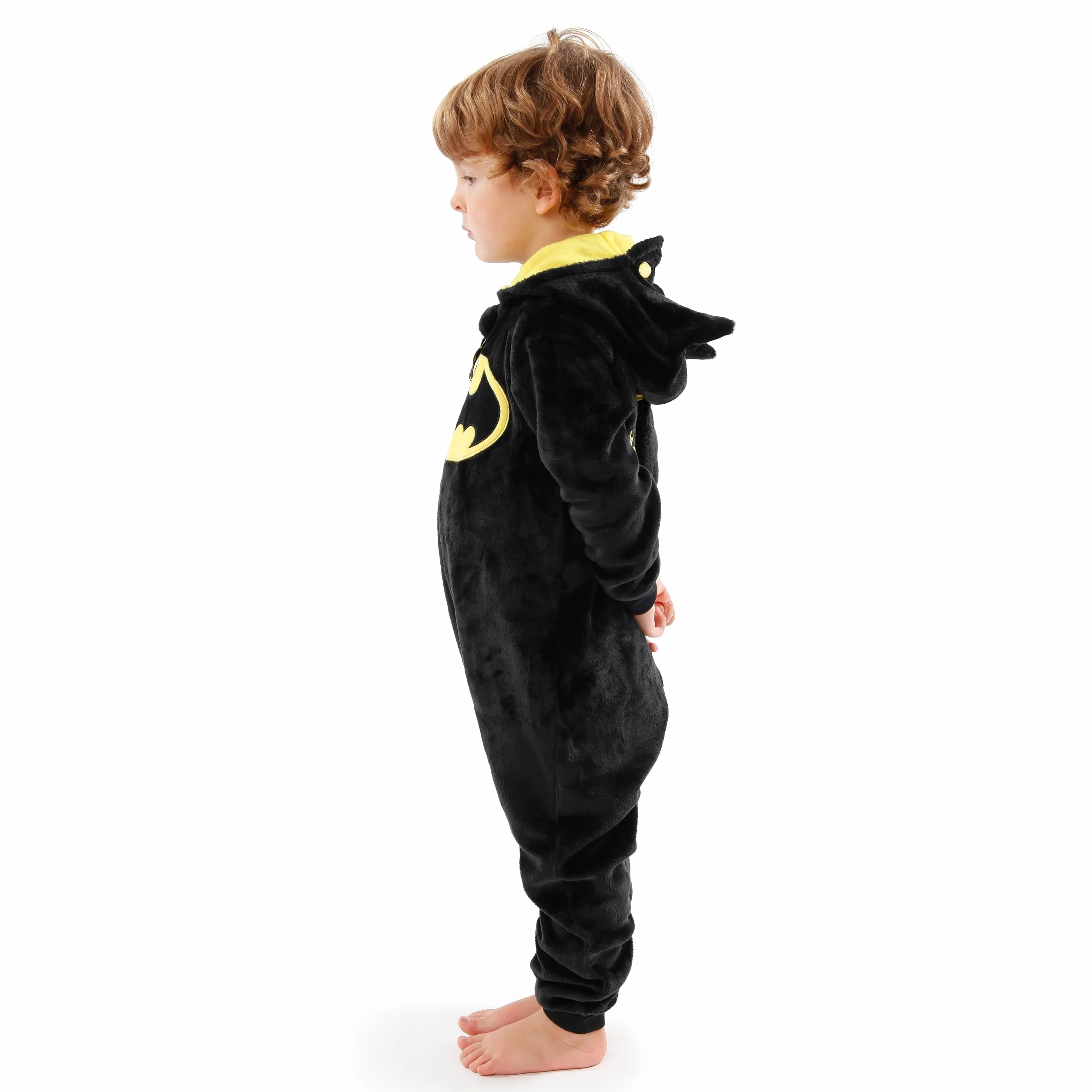 DC Comics Pigiami Interi a Maniche Lunghe per Ragazzi Batman
