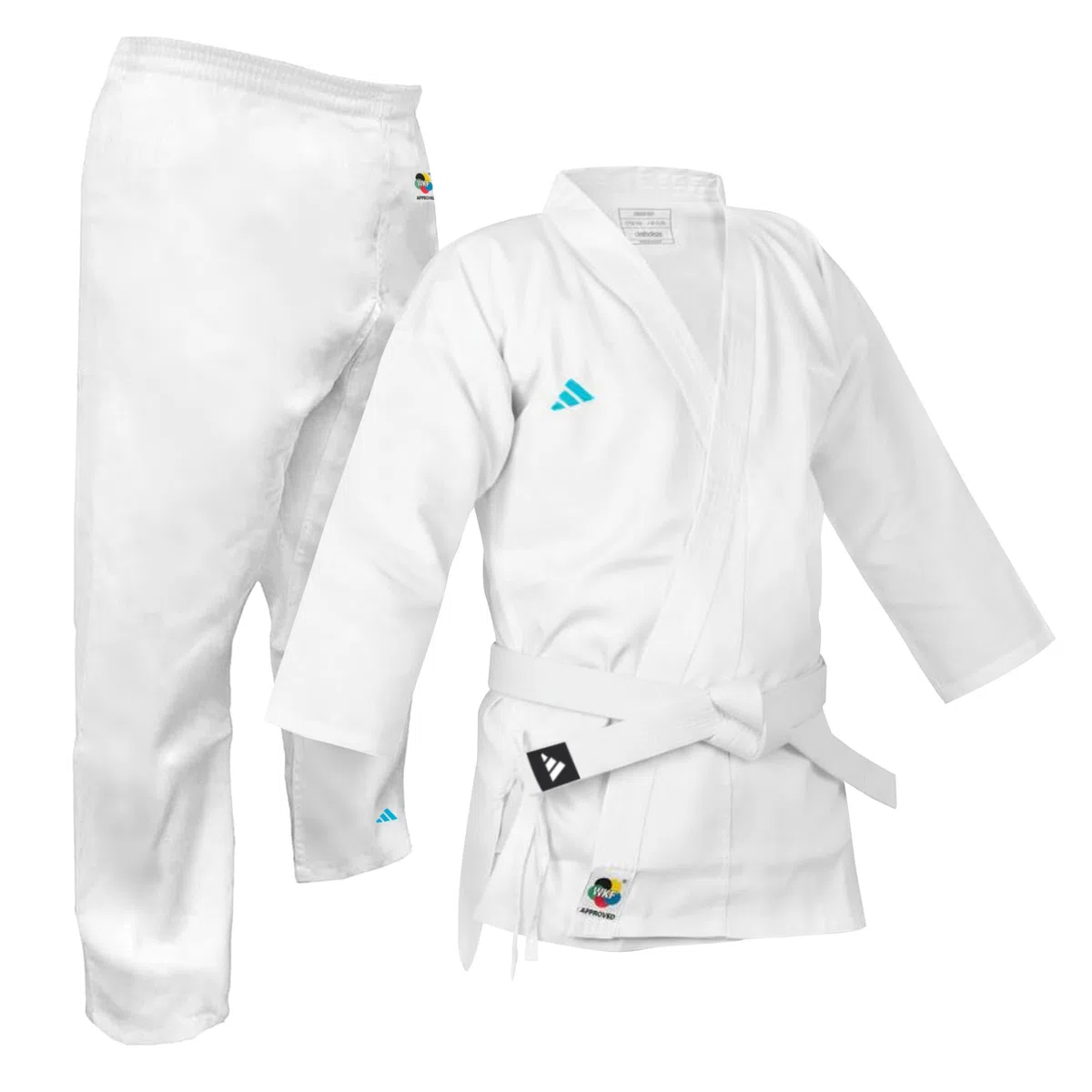 Adidas Adidas Adistart Karate Uniform 7oz Martial Arts Student Gi Adidas Adistart Karate Uniform 7oz Arti Marziali Student Gi Unisex - Adulto