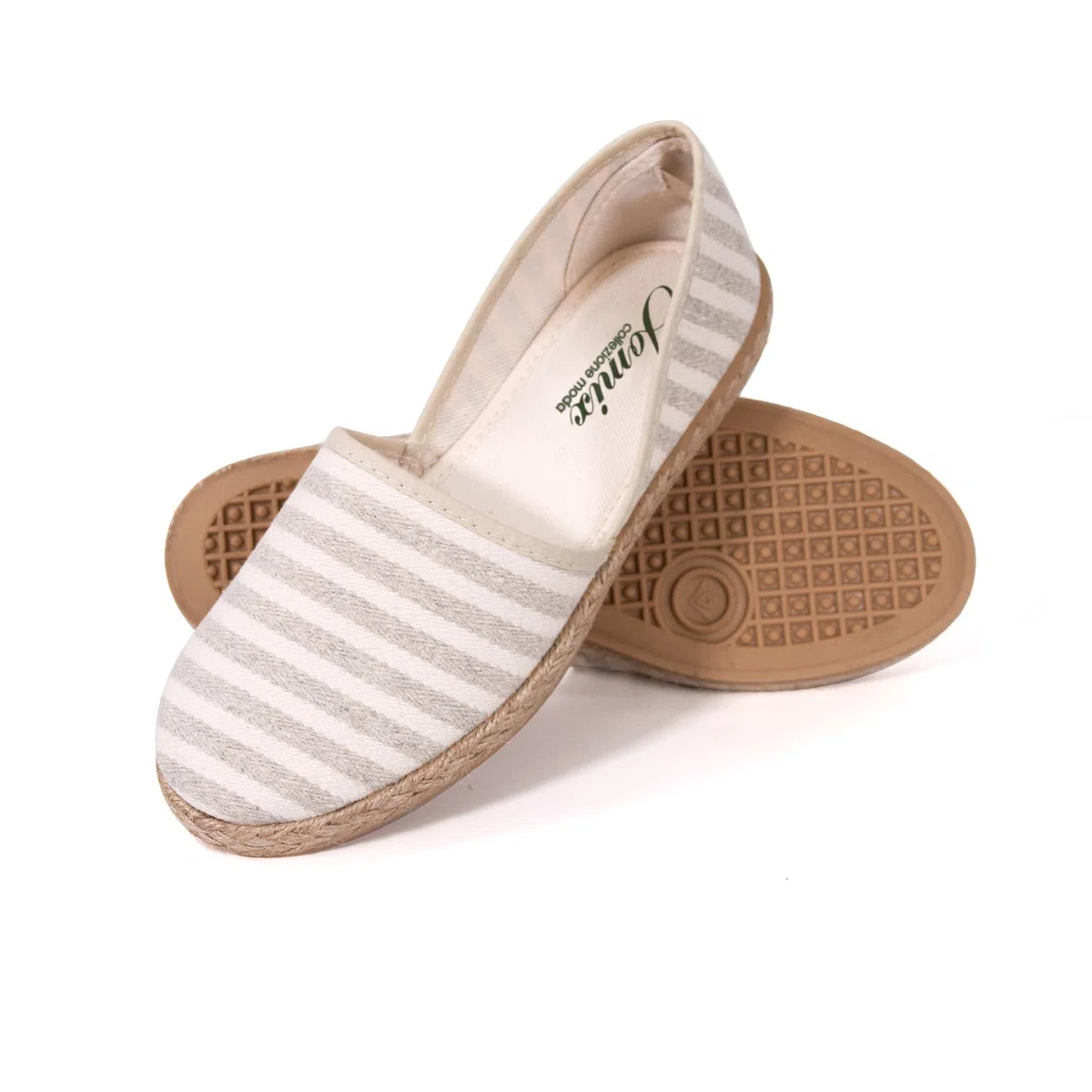 JOMIX Espadrillas Donna Estive Scarpe Comode in Tela Traspirante Senza Lacci Slip On Leggere per Mare e Tempo Libero