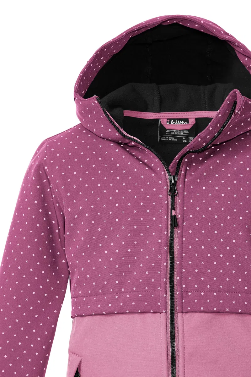 Killtec Kow 227 Grls Sftshll Jckt Giacca softshell con cappuccio Bambine e ragazze