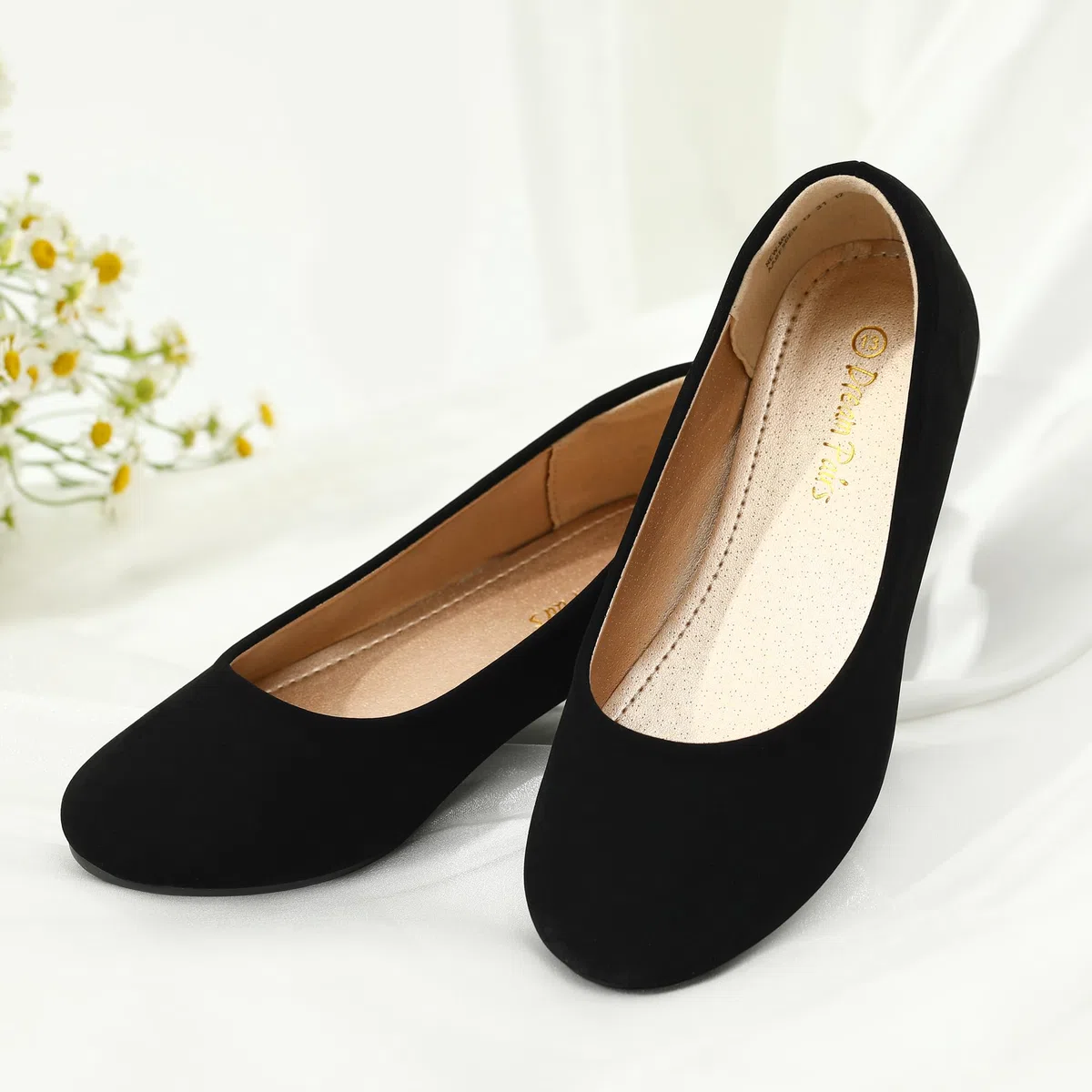DREAM PAIRS Scarpe da Ragazza Floreale per Matrimonio, Festa