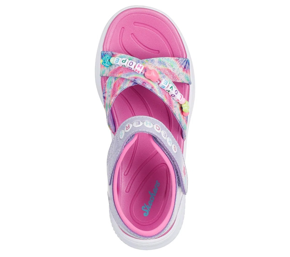 Skechers Jumpsters Sandal Tie Dye BFFs, Bambine e Ragazze