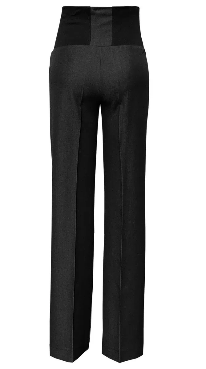 MijaCulture Pantaloni Premaman Classici ed Eleganti, Formal Smart 1011A