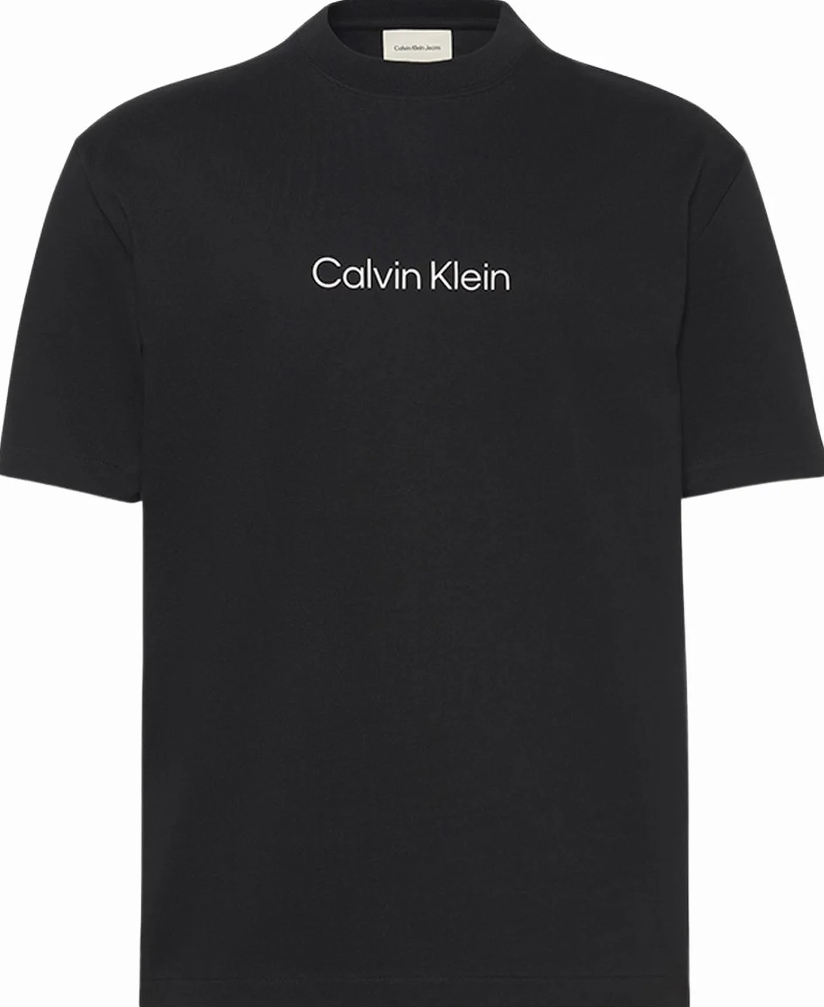 Calvin Klein SS Rlxd Standard Logo Crewnk Tee Magliette Uomo (Pacco da 1)